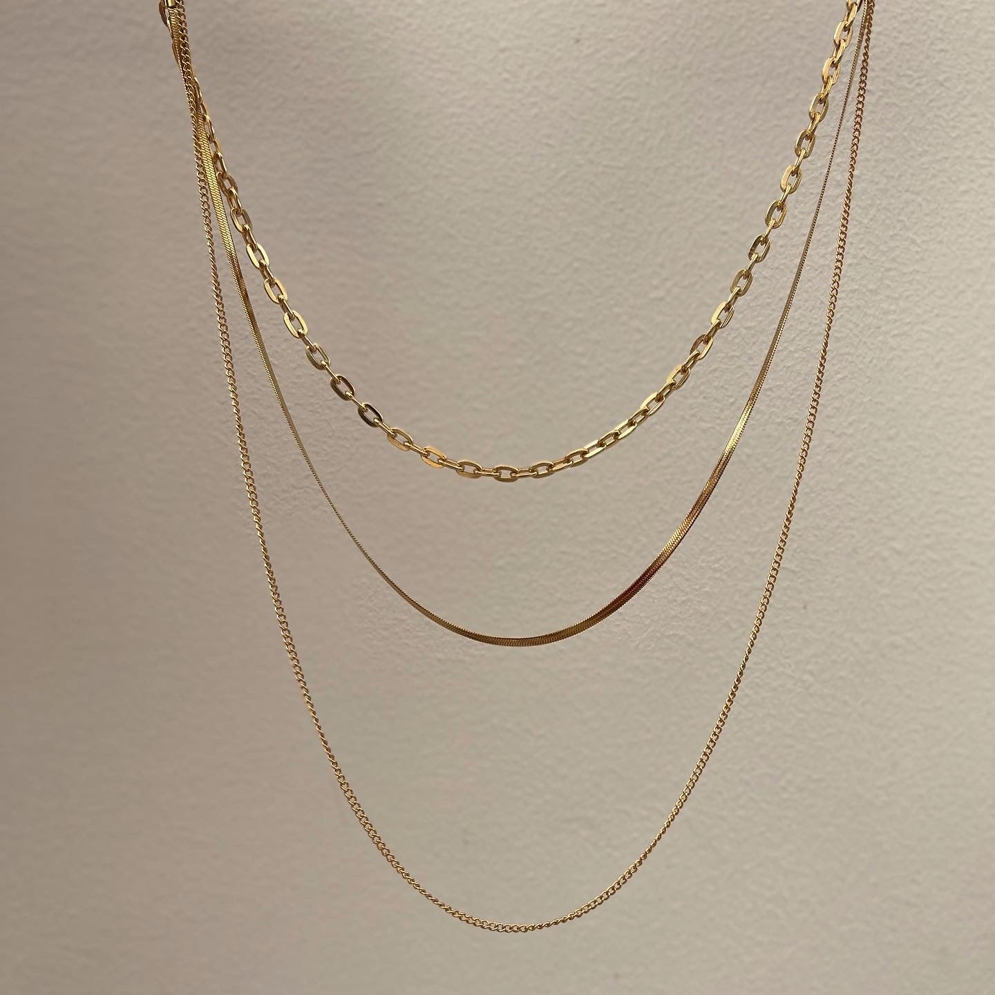 Collar set de tres