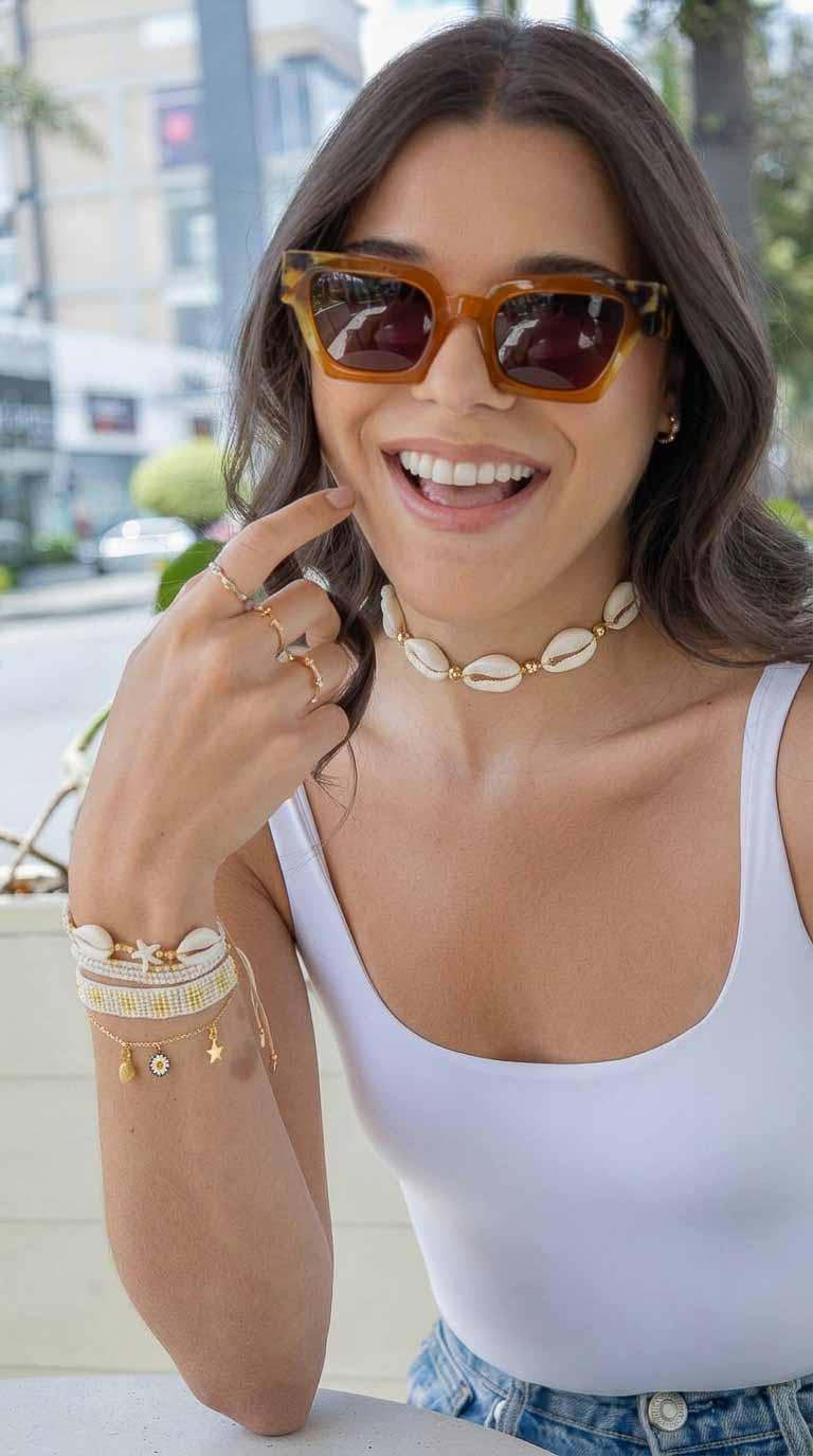 Choker Caracoles Mar