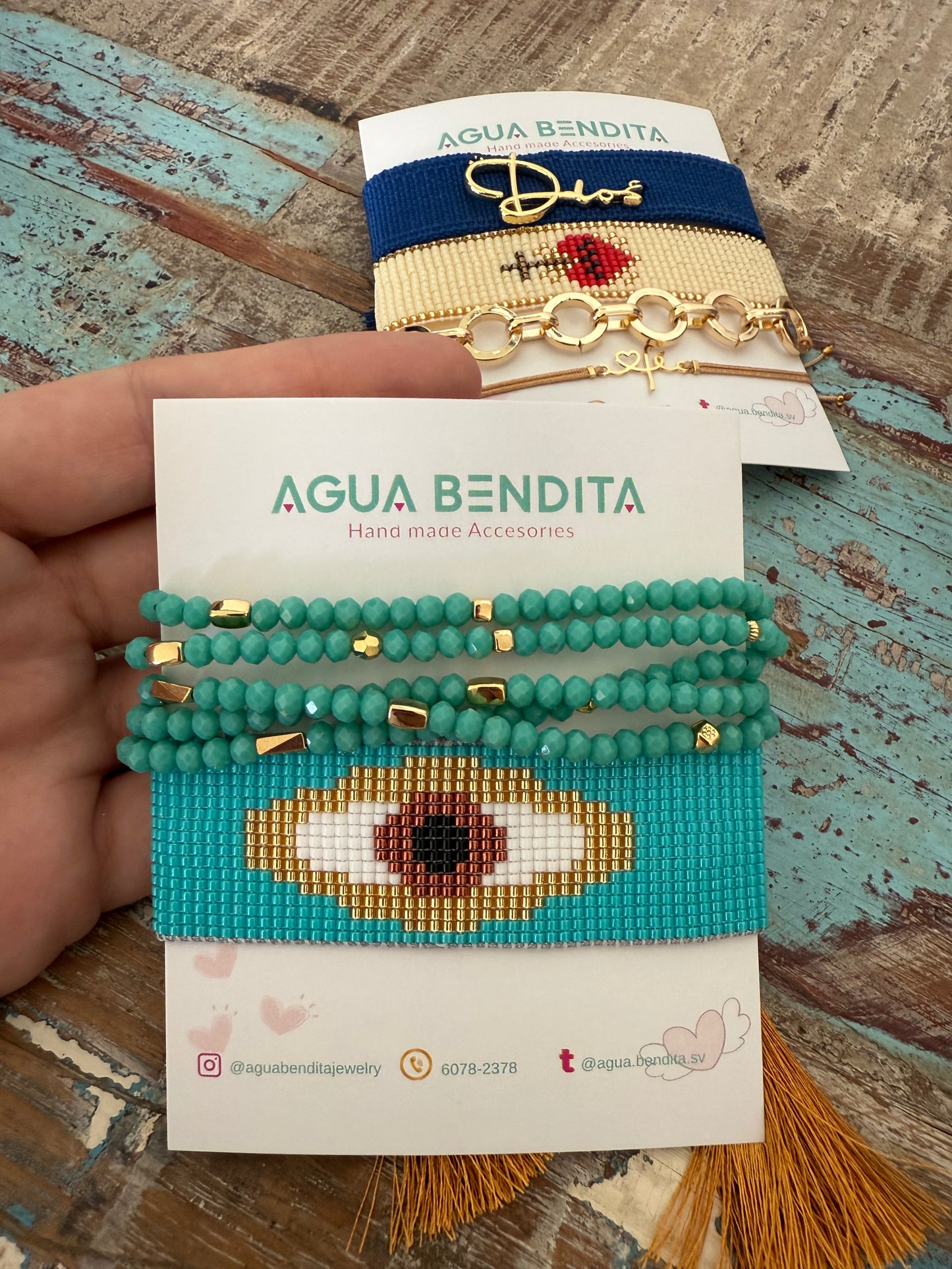Set de pulseras Lia
