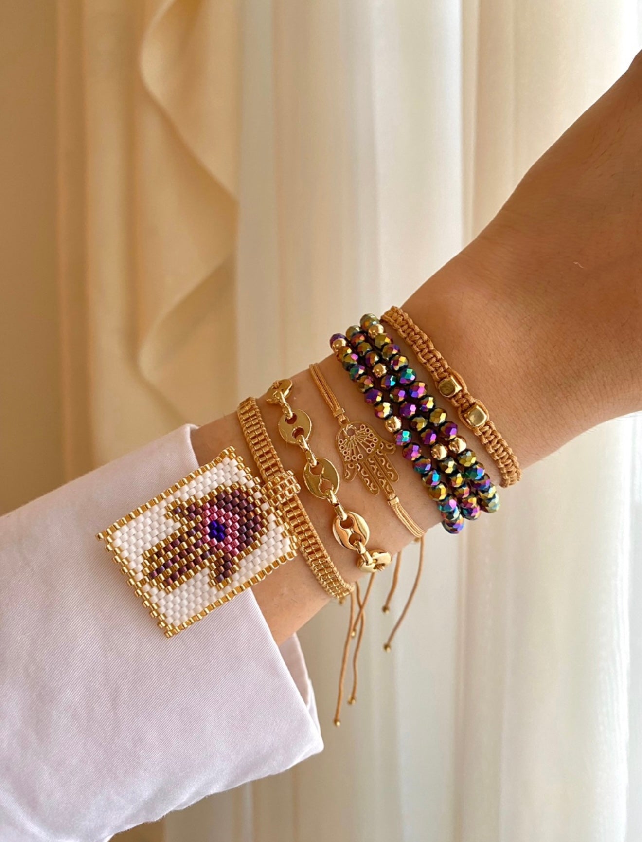Set de pulseras Cata