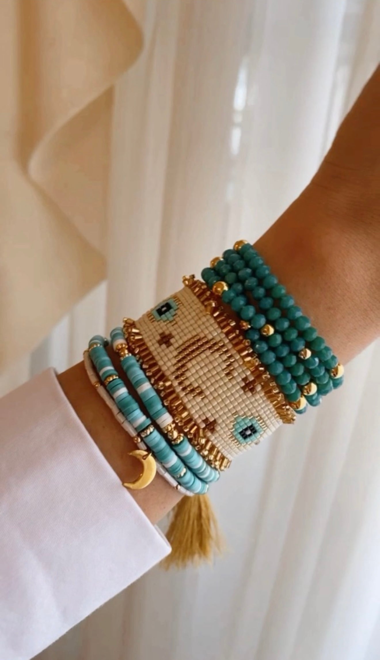 Set de pulseras Luna