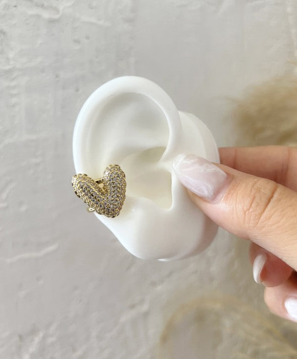 Earcuff de corazon
