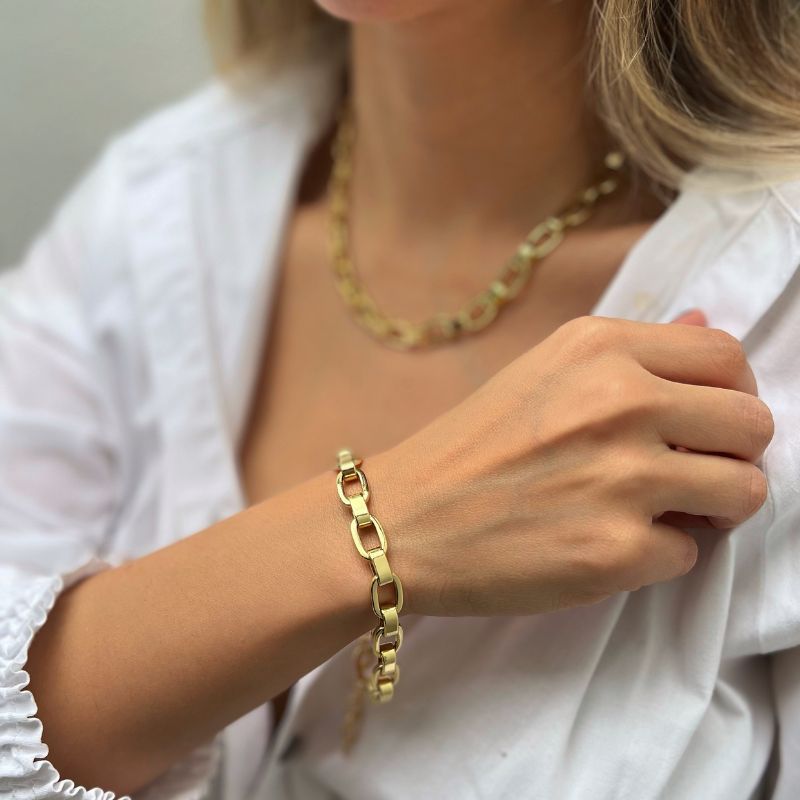 Pulsera eslabones