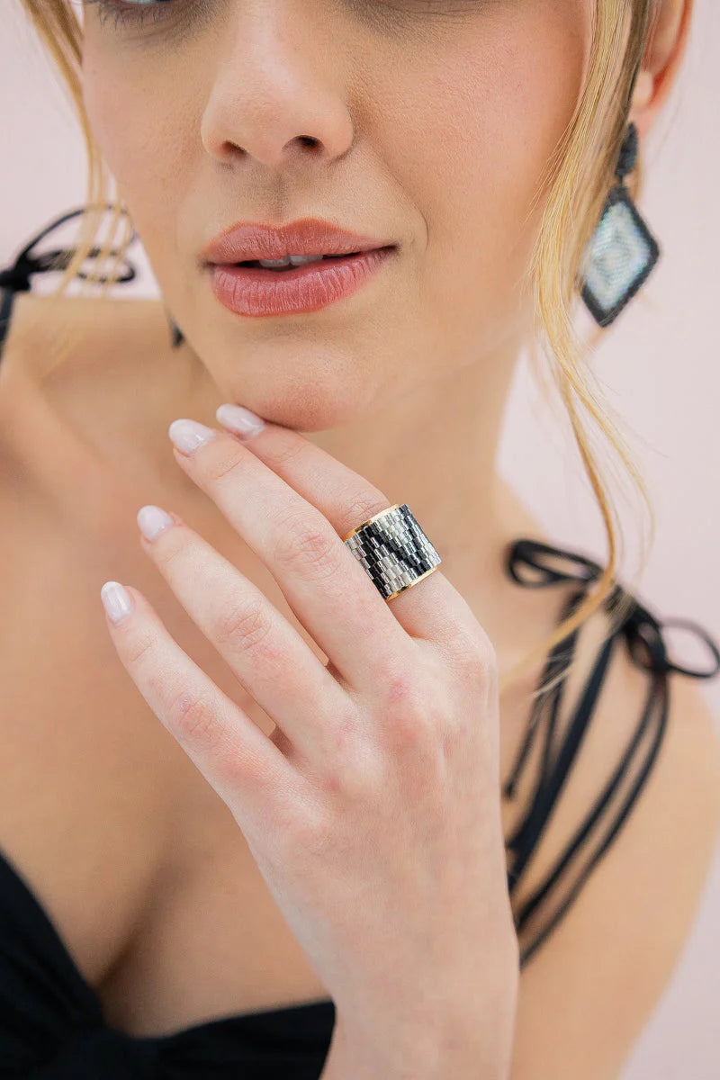 Anillo Miyuki Brisa