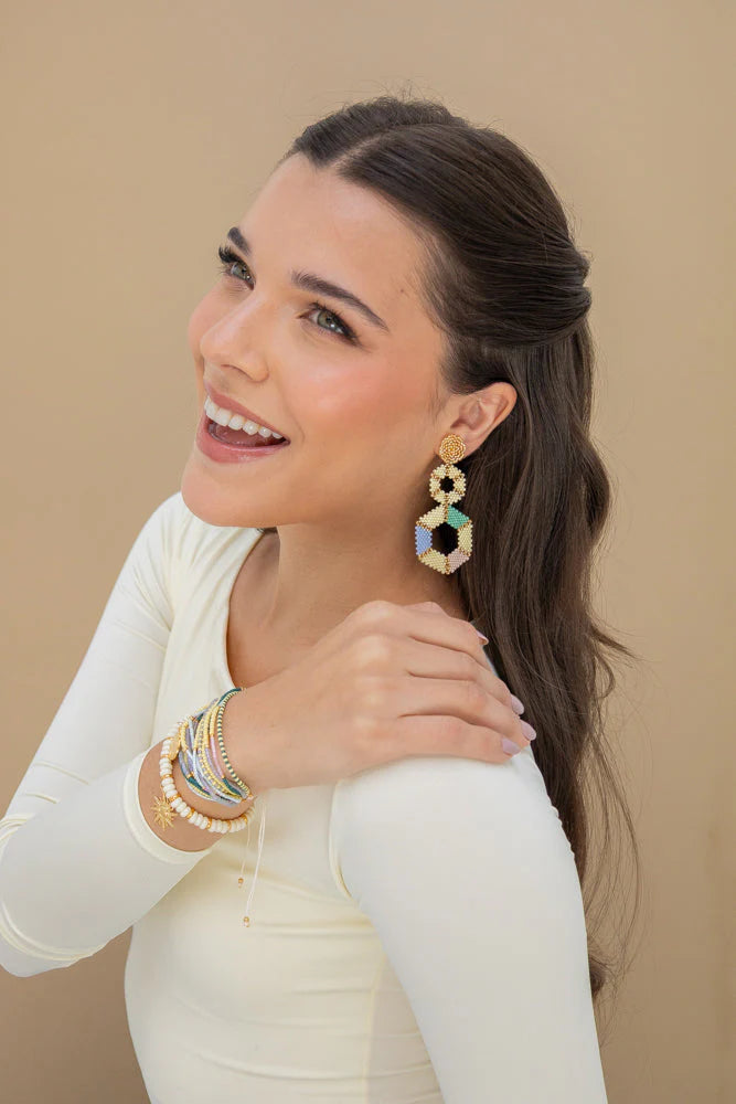 Aretes Pastel Color