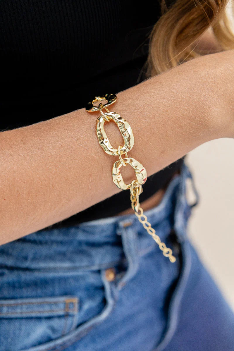 Pulsera dorada Victoria