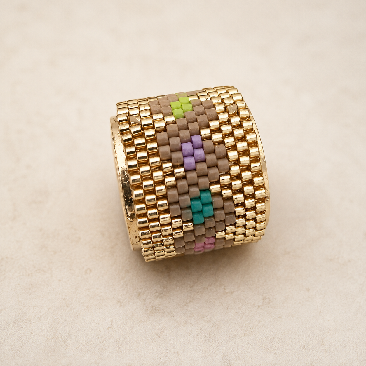 Anillo Pastel Dorado