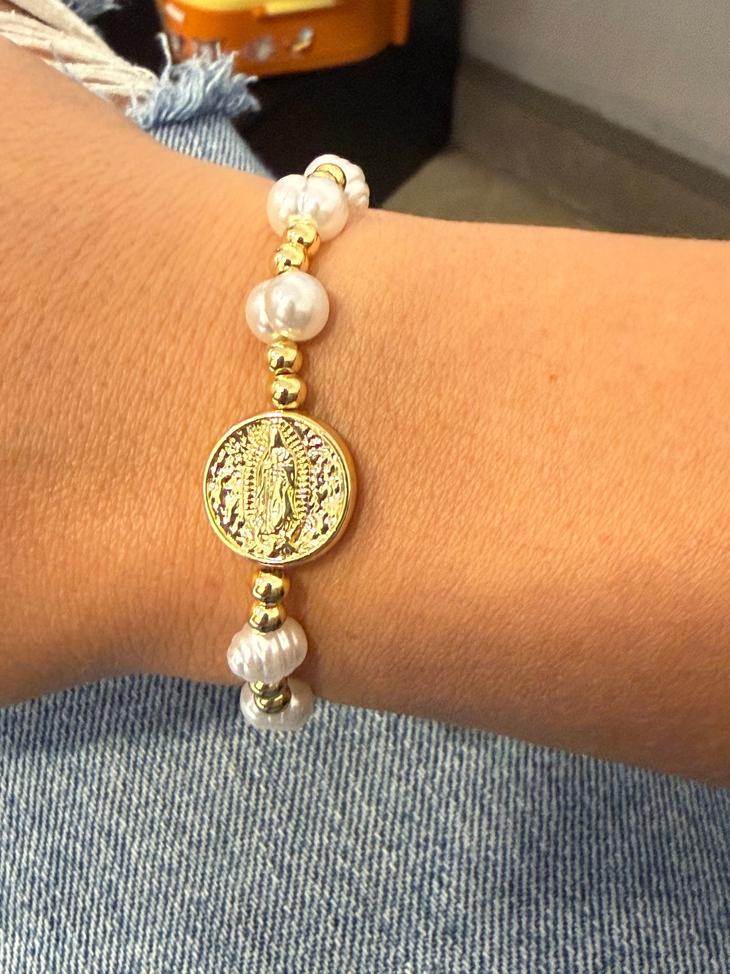 Pulsera virgen de Guadalupe