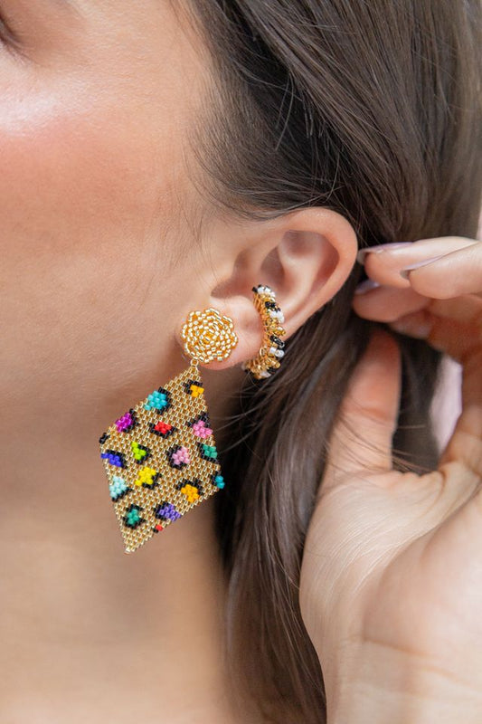 Aretes Multicolor Miyuki