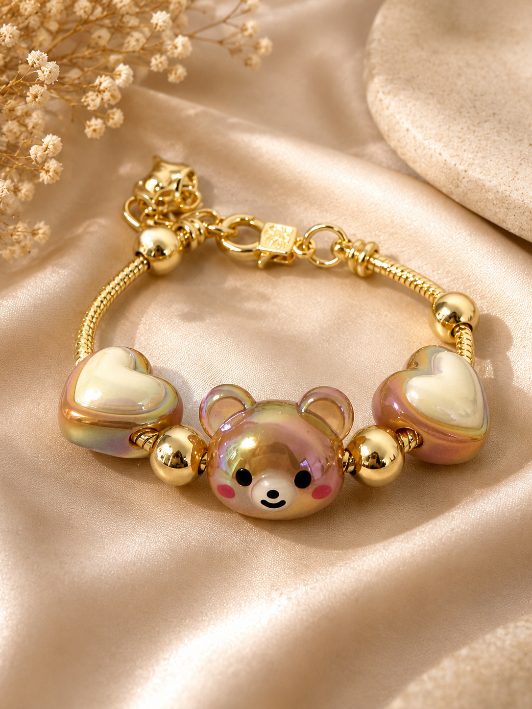 Pulsera chuncky ositos