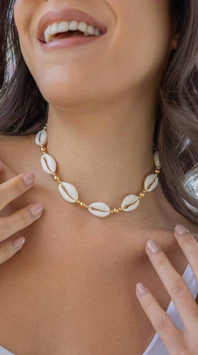 Choker Caracoles Mar