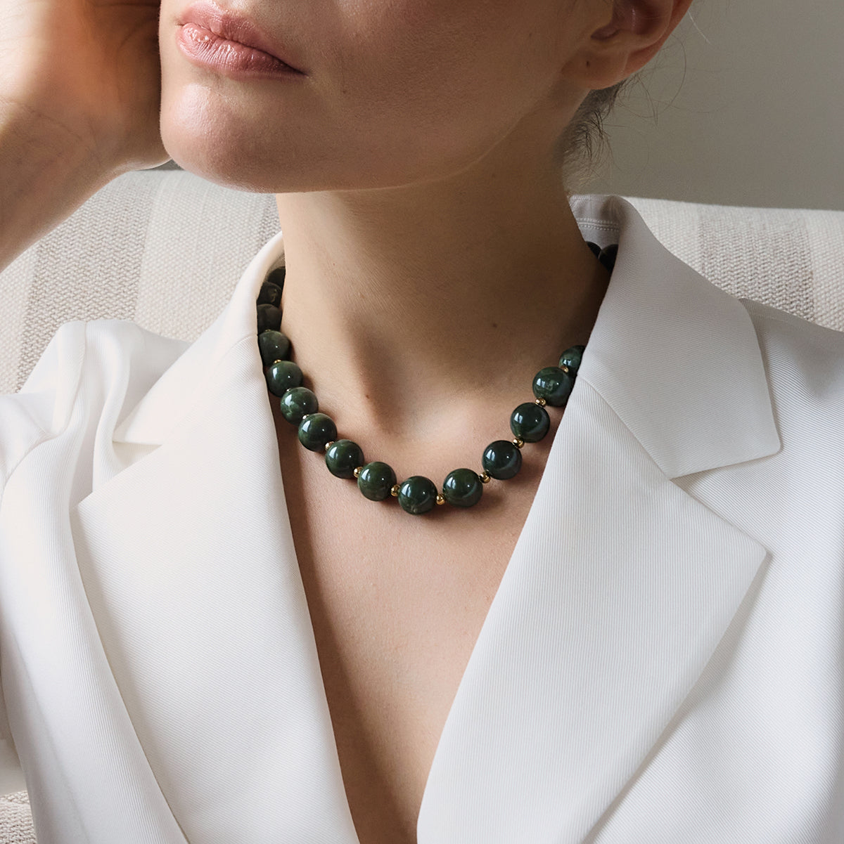 Collar Terra — Efecto Marmoleado