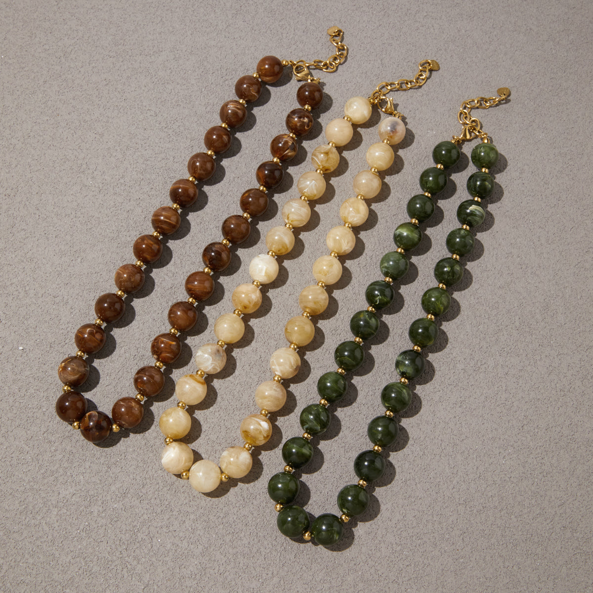 Collar Terra — Efecto Marmoleado