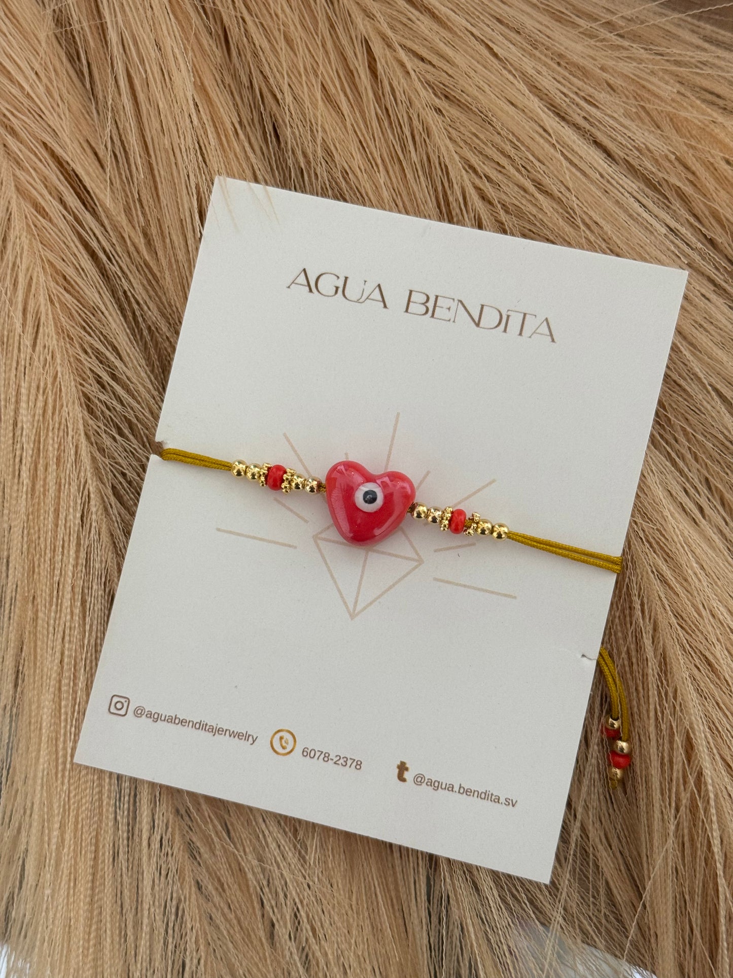 Pulsera Corazon Ojito