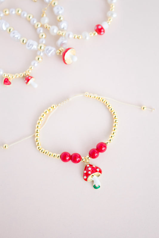 Pulsera Hongo Plano