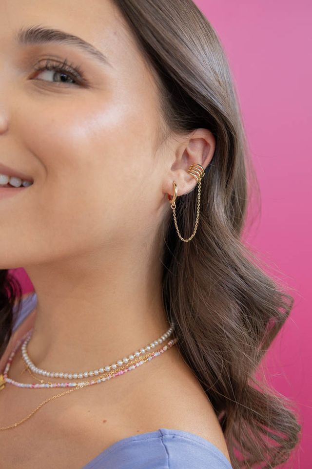Earcuff dorado