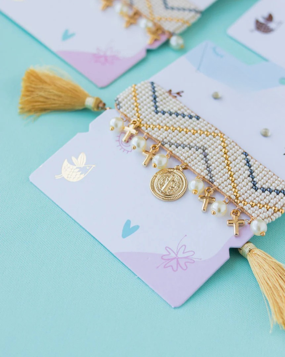 Pulsera beige San Benito