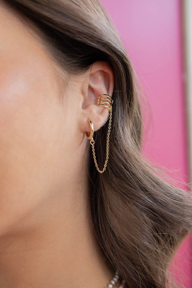 Earcuff dorado