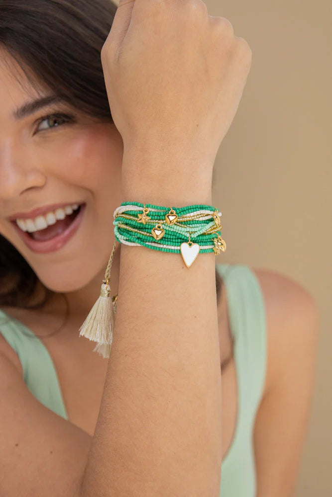 Brazalete Esmeralda Love