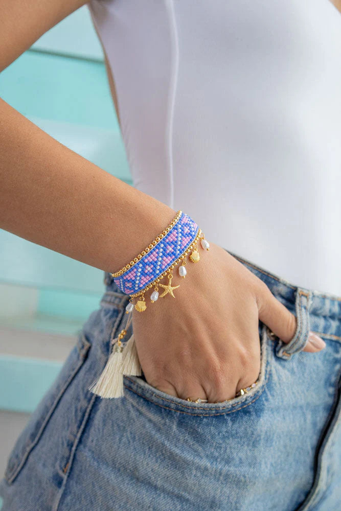 Brazalete Morado Oceano