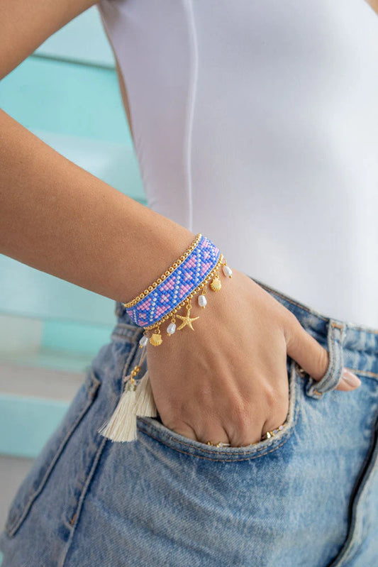 Brazalete Morado Oceano