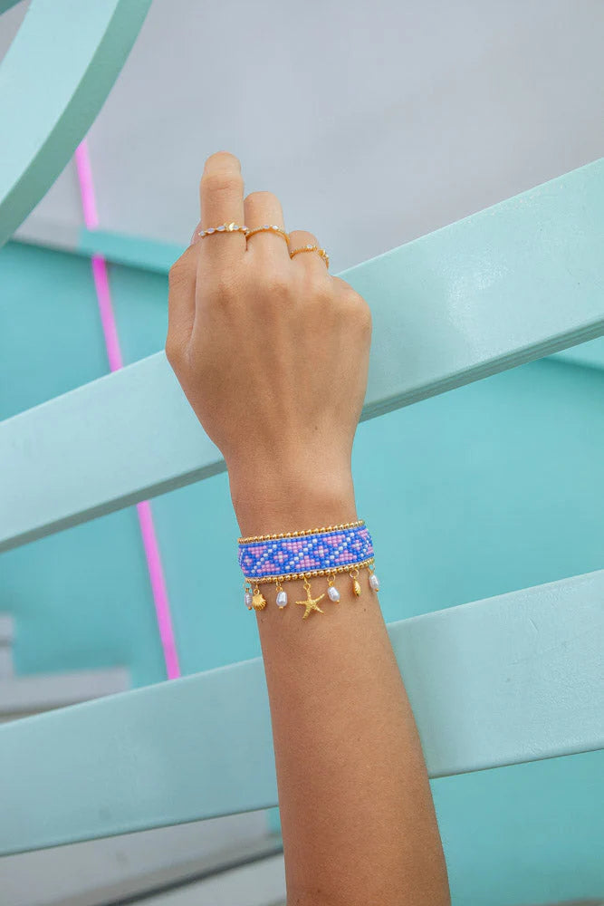 Brazalete Morado Oceano