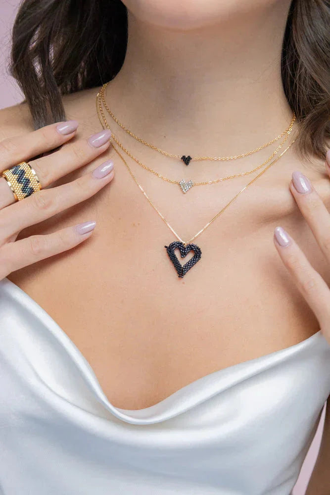Collar Corazon Miyuki