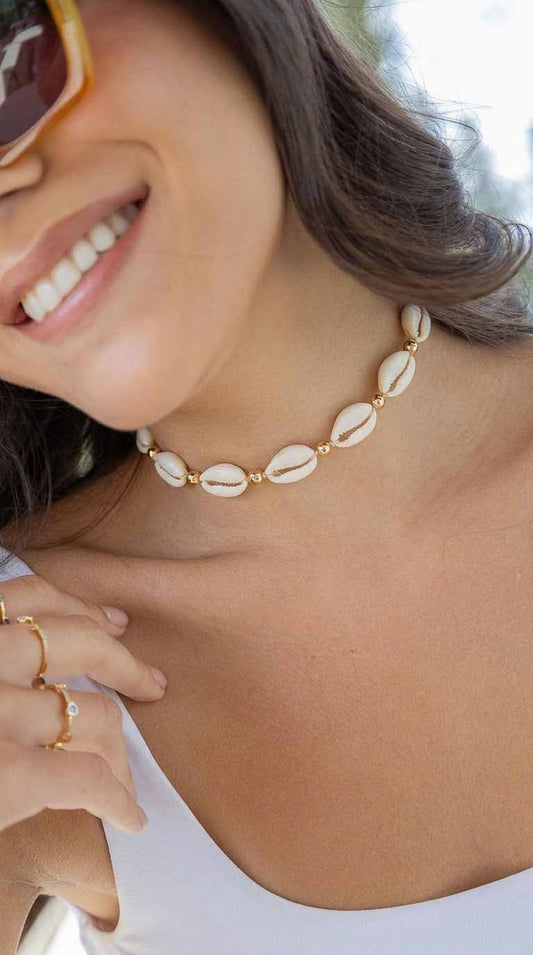 Choker Caracoles Mar