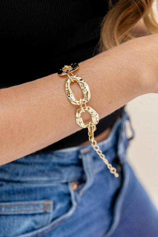 Pulsera dorada Victoria