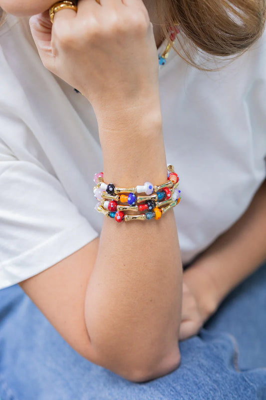 Pulsera Honguitos Multicolors