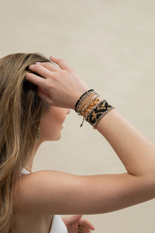 Set pulseras Animal Print